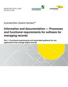 AS/NZS ISO 16175.1