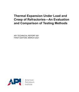 API TR 981