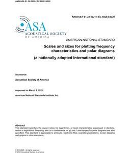 ASA S1.22