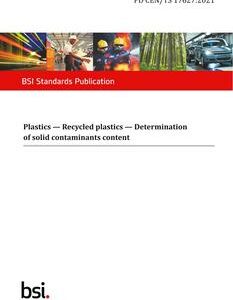 BS PD CEN/TS 17627