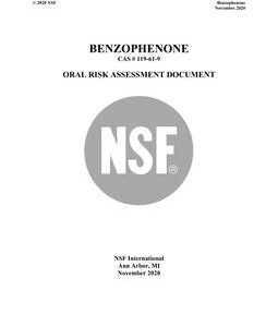 NSF Benzophenone - 2020