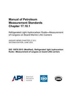 API MPMS Chapter 17.10.1