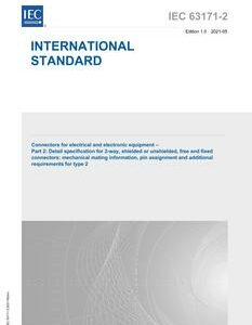 IEC 63171-2 Ed. 1.0 en