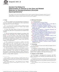 ASTM E878