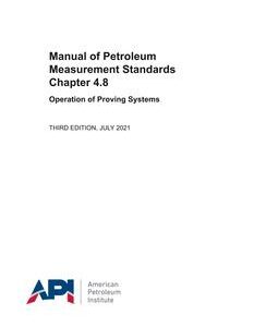 API MPMS Chapter 4.8