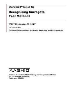 AASHTO PP 112