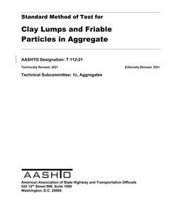 AASHTO T 112