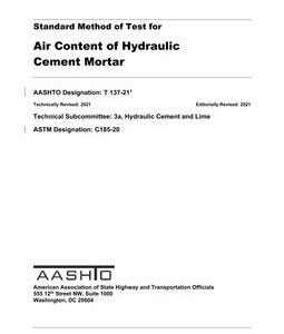 AASHTO T 137