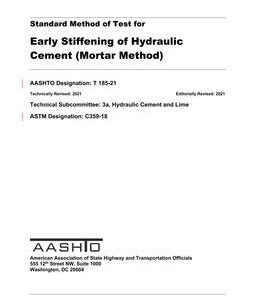 AASHTO T 185