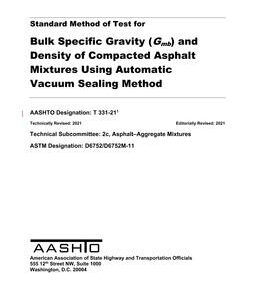 AASHTO T 331
