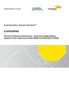 AS/NZS 60598.2.23