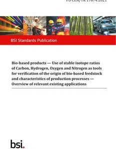 BS PD CEN/TR 17674