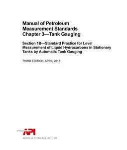 API MPMS Chapter 3.1B