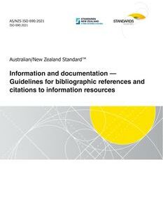 AS/NZS ISO 690