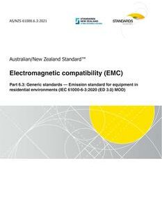 AS/NZS 61000.6.3
