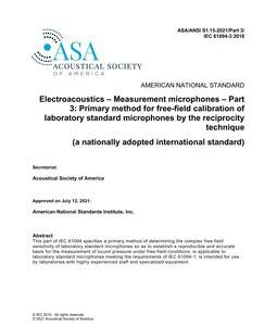 ASA S1.15 Part 3
