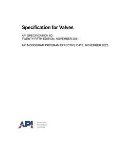 API Spec 6D