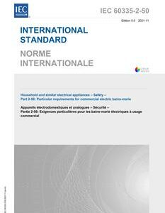 IEC 60335-2-50 Ed. 5.0 b