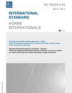 IEC 60335-2-36 Ed. 7.0 b