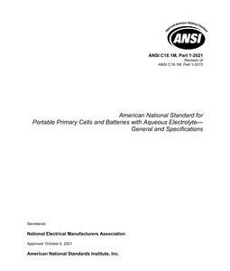 ANSI C18.1M, Part 1