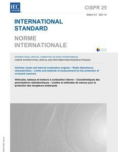 CISPR 25 Ed. 5.0 b