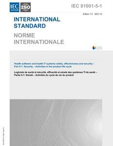 IEC 81001-5-1 Ed. 1.0 b