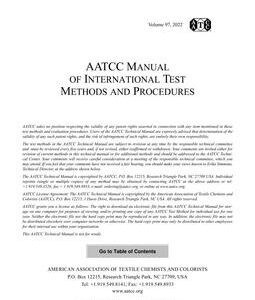 AATCC Technical Manual