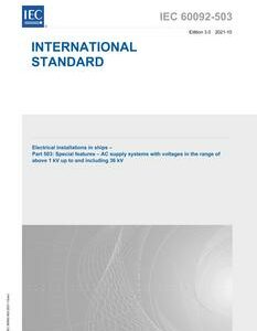 IEC 60092-503 Ed. 3.0 en
