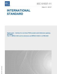 IEC 61937-11 Ed. 2.0 en