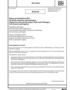 DIN 16842 - DRAFT