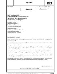 DIN 65435 - DRAFT