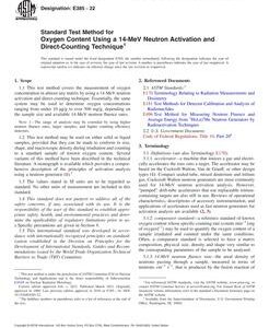 ASTM E385