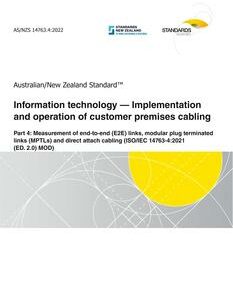 AS/NZS 14763.4