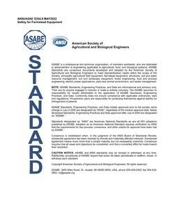 ASAE/ASABE S354.8