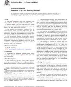 ASTM E432