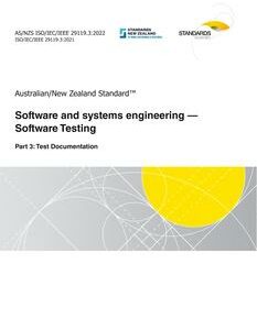 AS/NZS ISO/IEC/IEEE 29119.3