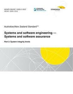 AS/NZS ISO/IEC 15026.3