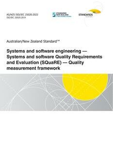 AS/NZS ISO/IEC 25020
