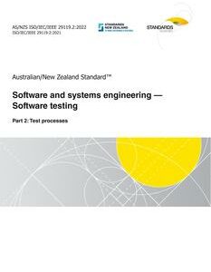 AS/NZS ISO/IEC/IEEE 29119.2
