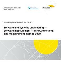 AS/NZS ISO/IEC 20926