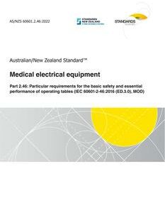 AS/NZS 60601.2.46