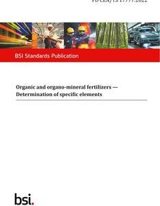 BS PD CEN/TS 17777