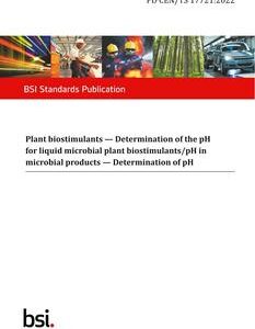 BS PD CEN/TS 17721