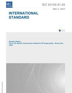 IEC 63145-21-20 Ed. 1.0 en