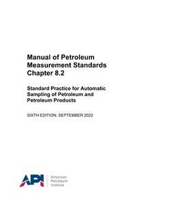API MPMS Chapter 8.2
