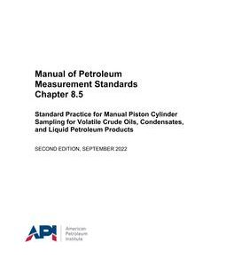 API MPMS Chapter 8.5
