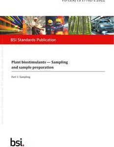 BS PD CEN/TS 17702-1