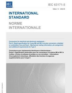 IEC 63171-5 Ed. 1.0 b