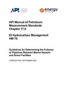 API MPMS Chapter 17.6