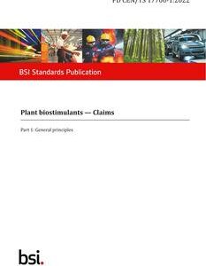 BS PD CEN/TS 17700-1